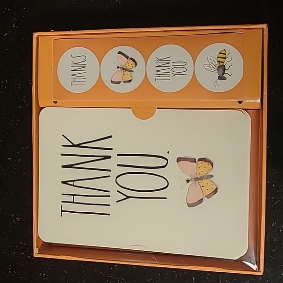 Rae Dunn Other - 🦋Rae Dunn Thank You Card Set